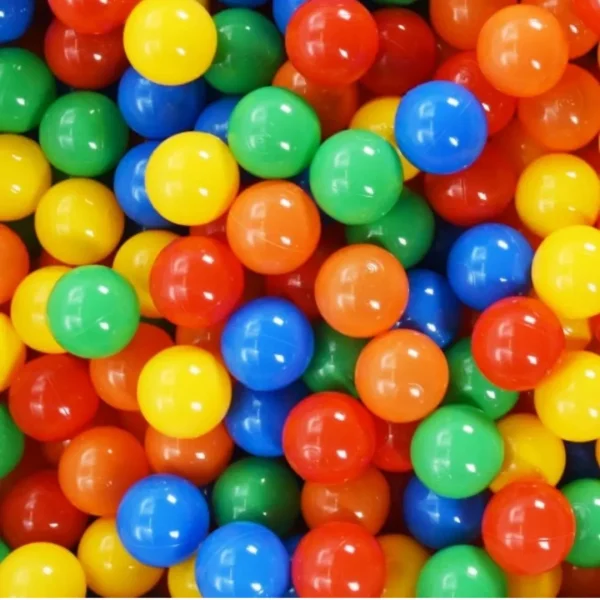 bolas Bolas de colores para piscina de bolas y zonas de juegos en parque infantil.